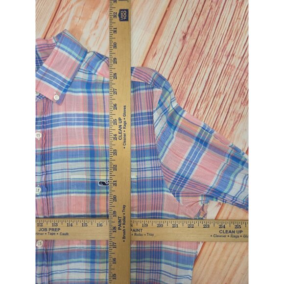 Vineyard Vines Mens Classic Fit Tucker Shirt Plaid Medium - Picture 8 of 8